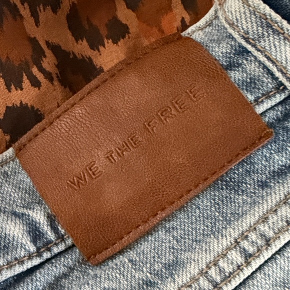 Free People Light Blue Flare Jeans - Picture 5 of 7